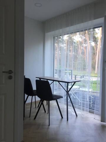Фото номера Люкс с террасой Проживание в семье Park Apartments г. Kulautuva 11
